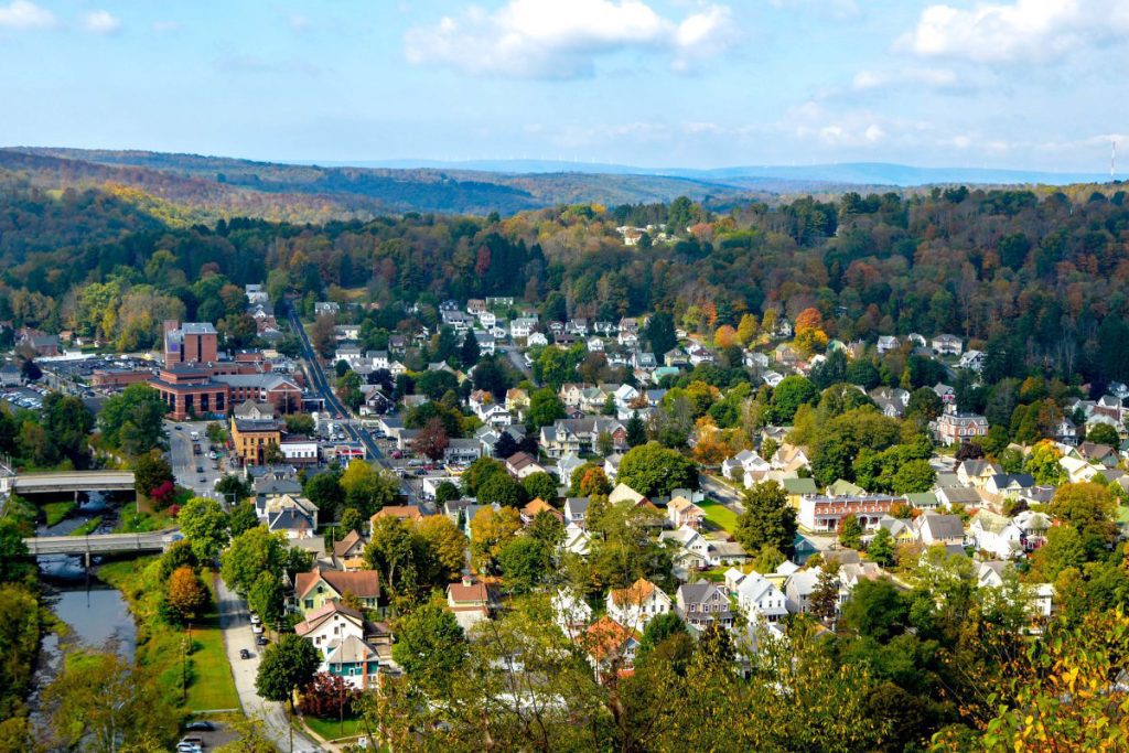 Pocono Mountains Fall Foliage