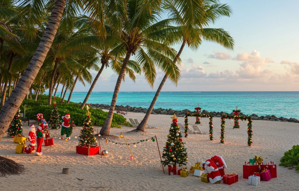 Christmas in Punta Cana, Dominican Republic