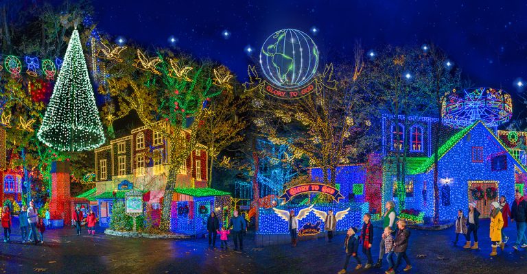 Christmas lights in Branson, MO