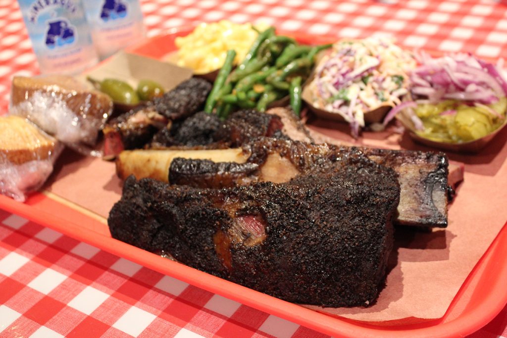 Texas BBQ plate