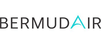 BermudAir <small>Service begins October 2026</small> Logo